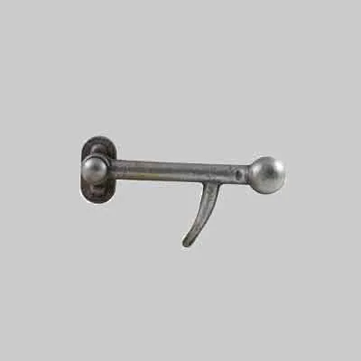 CHIUSURA PER SPONDE CON PALLA Mod. Pesante (Ø 20 - 80x180 mm) - Lato sinistro. Prezzo per Pezzo.