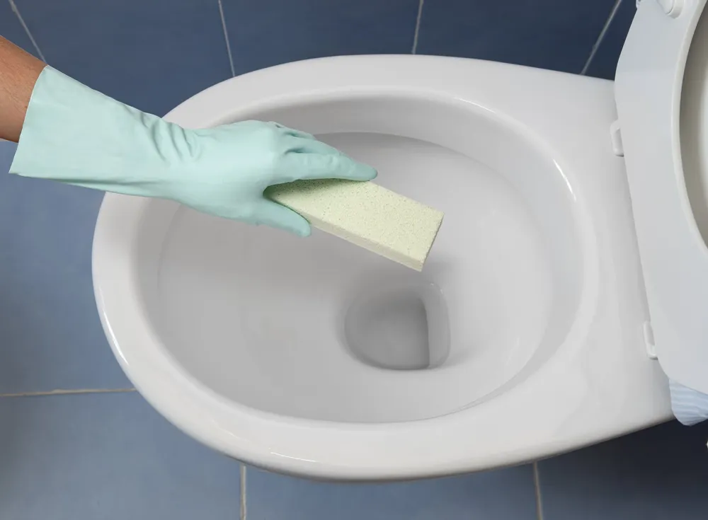 Cleaning Block WC 10008Ei - Confezione da 4 stick per rimuovere macchie di calcare, incrostazioni e altra sporcizia incros...