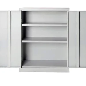COARME 00810p Armadio Metallico Mini H 102 da 100 Cm, Grigio