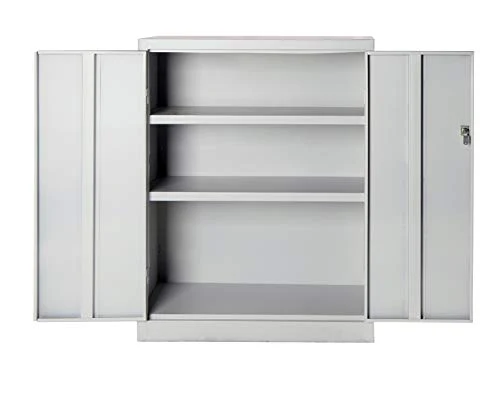 COARME 00810p Armadio Metallico Mini H 102 da 100 Cm, Grigio