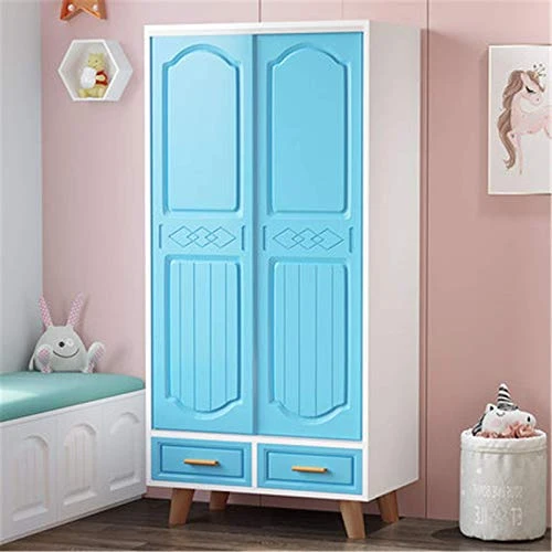 COLiJOL Armadio Guardaroba Casa Camera da Letto Armadio Atterraggio Armadio Portaoggetti per Bambini per Riporre i Vestiti...