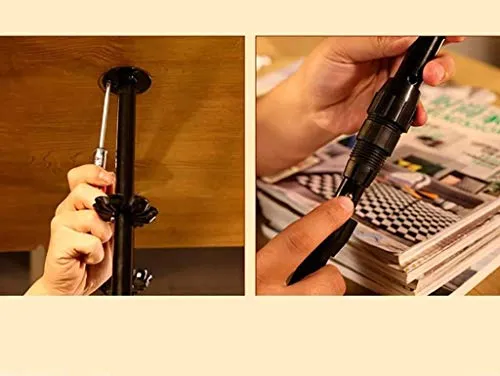 COLiJOL Portabottiglie per Vino Soffitto Portabottiglie Ferro Stile Semplice Portabicchieri da Vino Appeso Soffitto Decora...