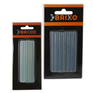 Colla stick Brixo per pistole termoincollanti blister. Prezzo per blister.