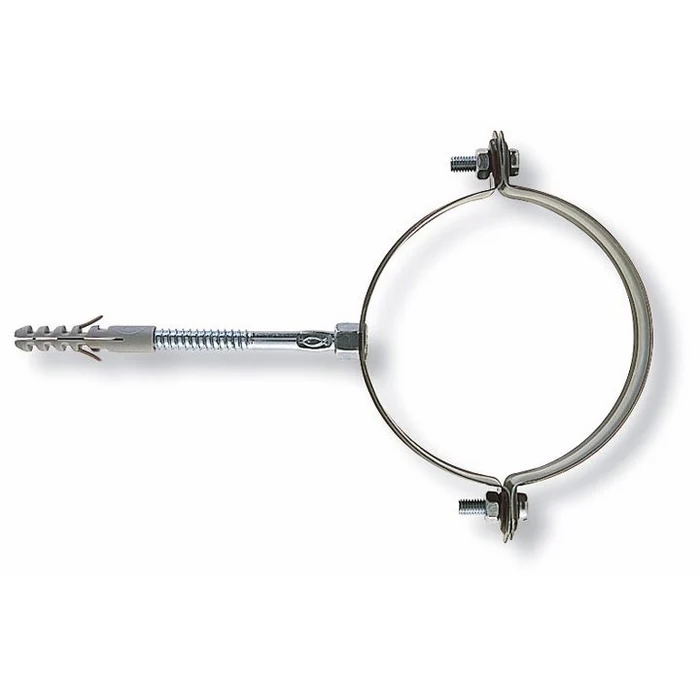 Collare Tondo SCP per Pluviali Fischer Ø 100 mm finitura Zincata