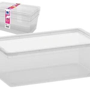 Contenitori C-Box XS trasparenti Set 3 Pezzi. Prezzo per Confezione.