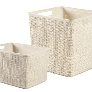 Contenitori Ceste Curver Jute. Prezzo per Pezzo.