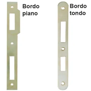 Contropiastre per serrature Patent d.f. 70. Prezzo per Pezzo.