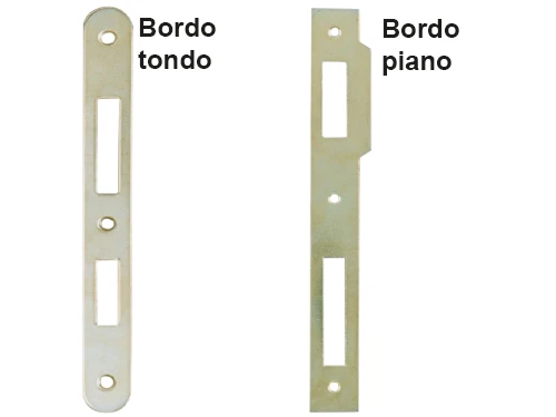 Contropiastre per serrature Patent d.f. 90. Prezzo per Pezzo.