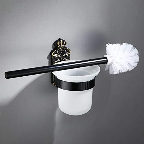 Mensola per doccia, set di pendenti per hardware da bagno, set da cinque pezzi per bagno alluminio con spazio libero per t...