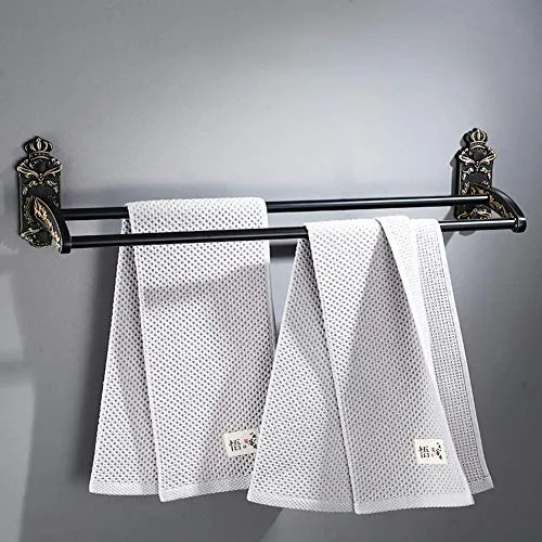 Mensola per doccia, set di pendenti per hardware da bagno, set da cinque pezzi per bagno alluminio con spazio libero per t...