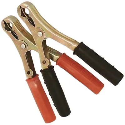 COPPIA PINZE PER CAVI BATTERIA 60 Amp - mm 125 cp. 2. Prezzo per Pezzo.