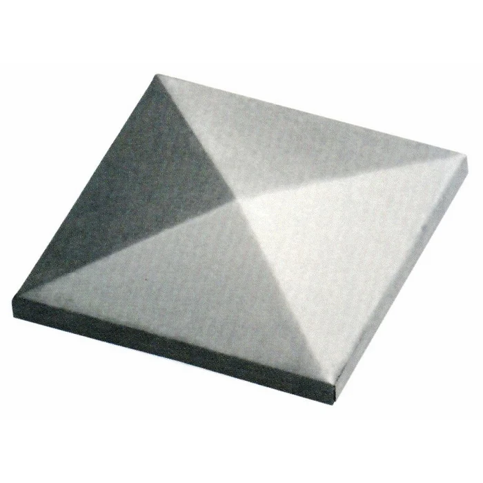 Copripilastro quadrato Acciaio per Cancelli misura 150 mm Fc 165 1 PZ