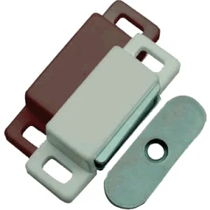 Cricchetti magnetici rettangolari. Prezzo per Confezione.