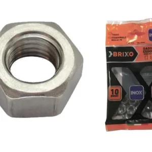 Dadi esagonali inox Brixo. Prezzo per Confezione.