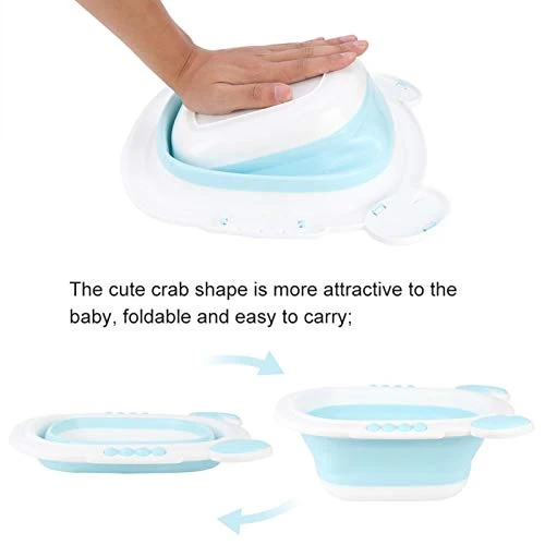 Vasca da bagno per bambini, capacità 3000 ml, lavaggio facile dell'accessorio per il lavaggio del bambino, DAUERHAFT