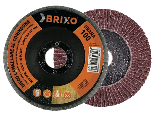 Dischi lamellari al corindone Brixo. Prezzo per Pezzo.