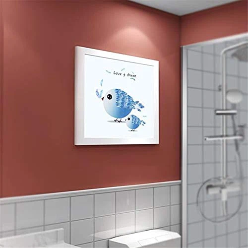 Armadietto da bagno nascosto alla moda, pieghevole e impermeabile, adatto per il ripiano portaoggetti del soggiorno, bagno...