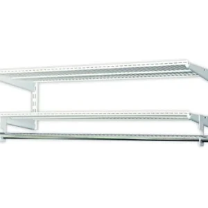 Element System 11357-00000 Set Mensole Lucky 2 Come Soluzione Guardaroba, White