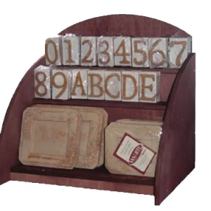 Espositore Telcom numeri civici terracotta 185 pz. Prezzo per Pezzo.
