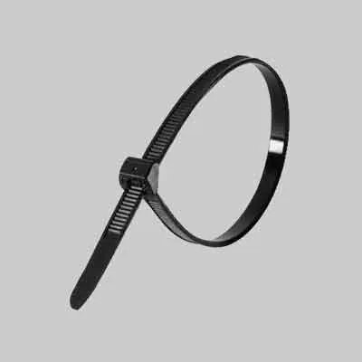 FASCETTA DI CABLAGGIO mm 4,5x290 - bianca. Prezzo per Pezzo.