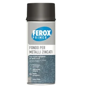 Ferox Arexons Primer Metalli zincati spray. Prezzo per Pezzo.