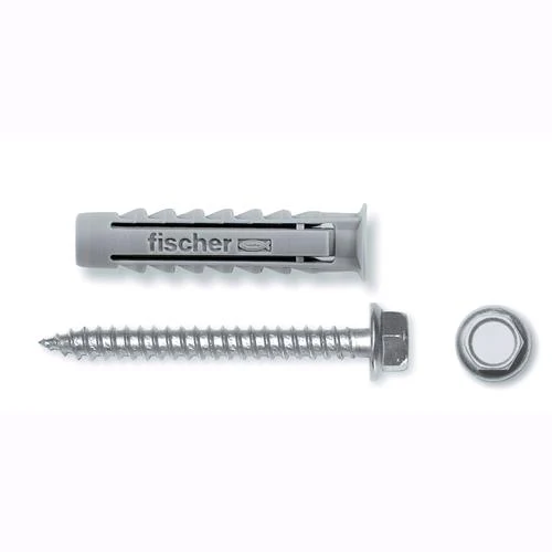 Fischer Tasselli Nylon Con Vite T.E. Sx 12Bm 50 Pz