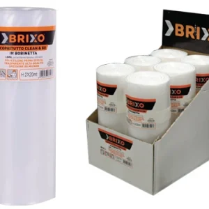 Foglia polietilene trasparente Brixo. Prezzo per rotolo.