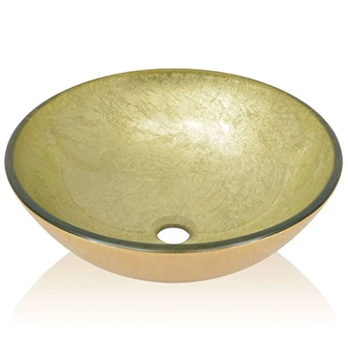 lavabo Oro, di vetro temperato, DA Tennis, 42 x 14 cm FZYHFA
