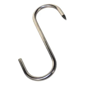 Ganci macellaio inox 1 punta. Prezzo per Confezione.