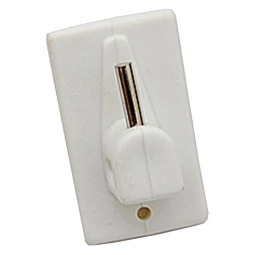 Gancio Bris Rettangolare Colore Marrone - 4 Pezzi