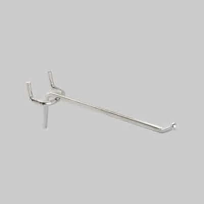GANCIO PER PANNELLO FORATO TIPO 'SEMPLICE' cm 15. Prezzo per Pezzo.