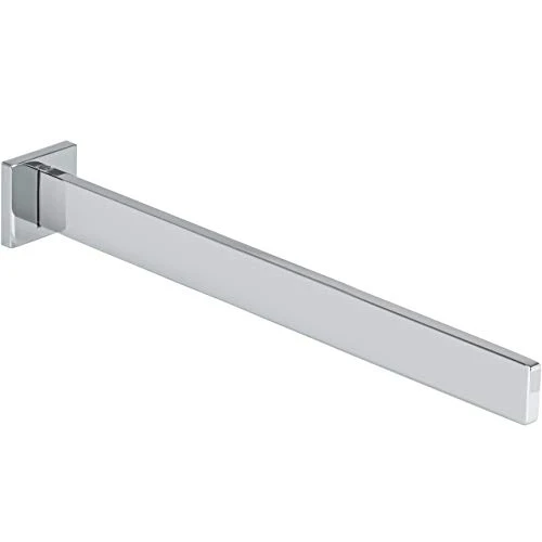 Gedotec asciugamani barra braccio Porta asciugamani parete Bagno - Toilette | Cromo alluminio lucido | Lunghezza 325 mm |...