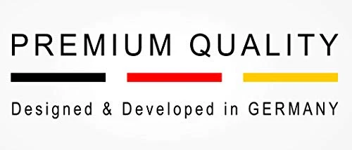 Gedotec asciugamani barra braccio Porta asciugamani parete Bagno - Toilette | Cromo alluminio lucido | Lunghezza 325 mm |...