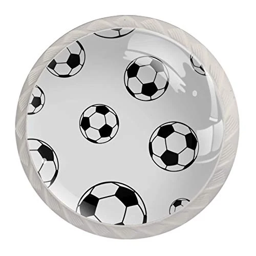 [4 pz]Cassettiere vetro trasparente con viti per cucina, comò, armadietto, bagno, armadio, calcio, nero, bianco GHFHGF