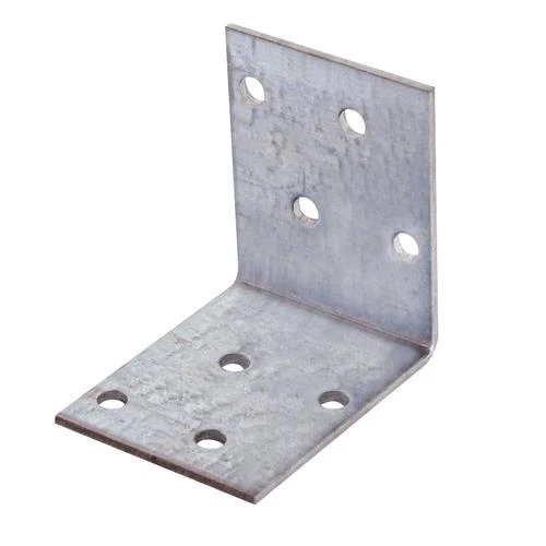 Giunzione Ad Angolo Mm 60 X 60 X 50 - Sp.2,5 - Foro Ø 5 Cf. 25 Pz