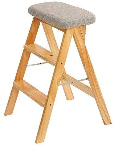 GJSN Outdoor Home Dual-Purpose Passo Sgabello, Scala Creativo Semplice Sgabello Portatile Panca Sgabello Sgabelli da Cucin...