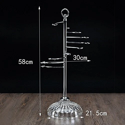 GJSN Portabampa Del Vino, Acciaio Inox Acciaio Inossidabile/ Oro Desktop Desktop Busing Badus Boll Design S-Cup Appeso Taz...