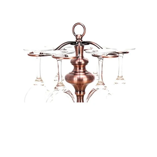 GJSN Portabocchiaia, Artigianato Creativo, Può Contenere 6 Bicchieri da Vino, Dimensioni: 35 cm Di Altezza,B,B.