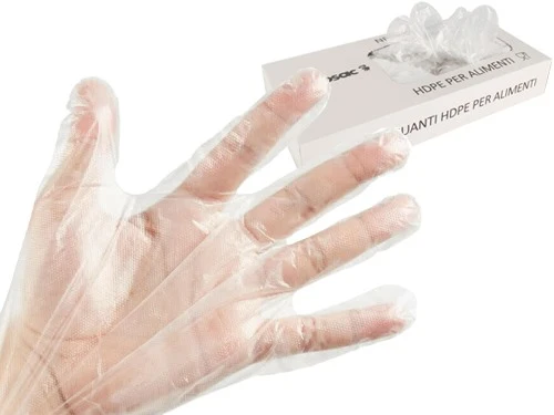 GUANTI MONOUSO POLIETILENE HD CF500PZ