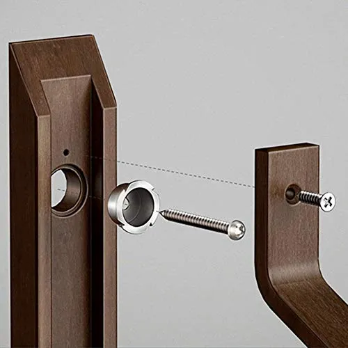 Semplicità Elegante Scaffale Muro Scaffalature Sospese Scaffali Semplici Legno Massello Scaffale per Libri Scene Multiple...