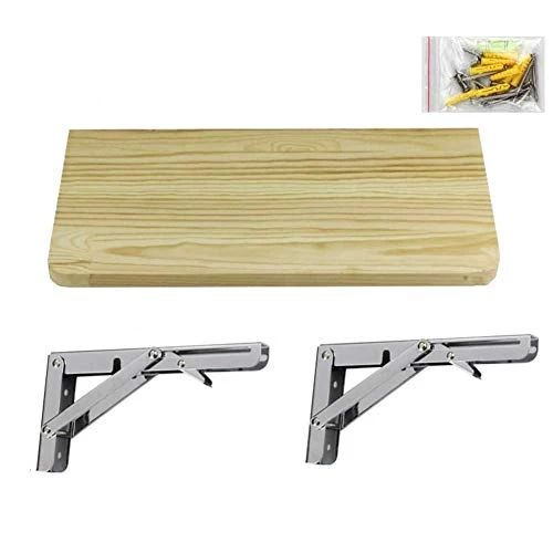 Semplicità Elegante Scaffale Muro Supporto da Tavolo Mobile Supporto per Laptop Scrivania Staffa Triangolare Scaffale per...