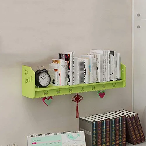Semplicità Elegante Scaffale Scaffale Sospeso Parete Scaffali Contenitori Libri da Letto Libri Creativi, 4 Dimensioni, 3 C...