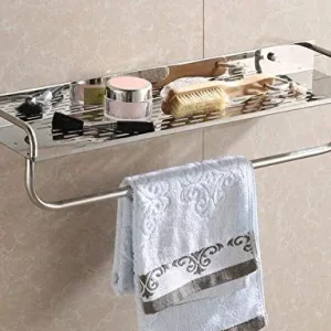 Asciugamano Rack Single-Layer Shelf Nail-Libero Dell'Acciaio Inossidabile Bagno Privato Servizi Igienici Muro Della Cucina...