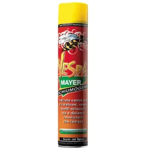 Insetticida spary SCHIUMOGENO Vespe e Calabroni Mayer Braun. Prezzo per Pezzo.