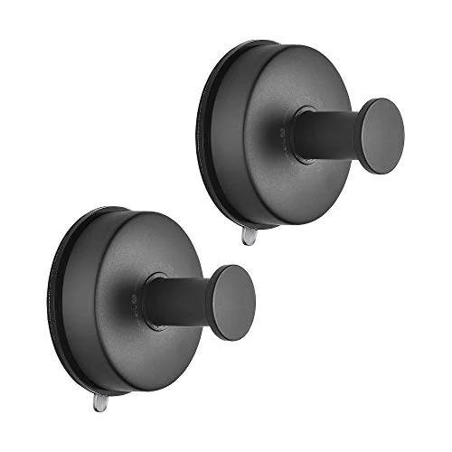 JOMOLA 2 ganci per asciugamani da bagno acciaio inox con ventosa per appendere asciugamani da cucina, utensili da cucina,...