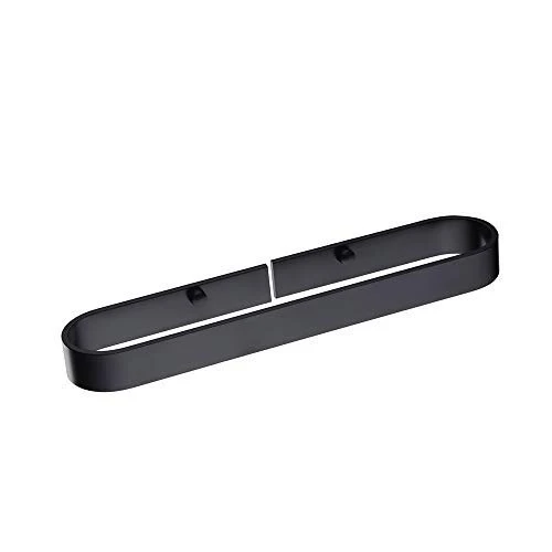 Autoadesiva Portasciugamani Porta Salviette Senza Chiodi, Nero Opaco, per il Bagno e la Cucina, 32.5cm / 12.8" Kelelife