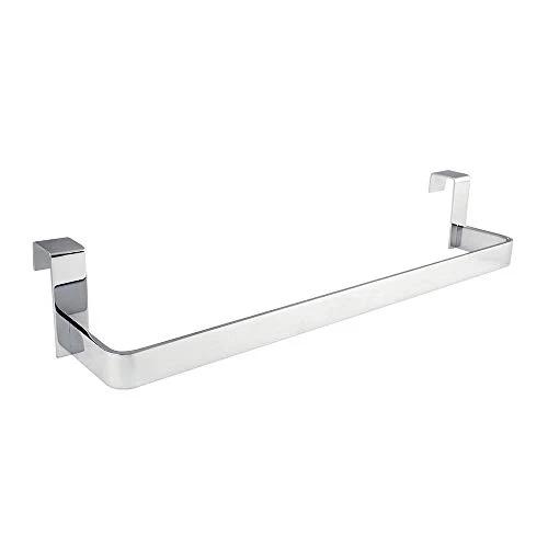 Kibath 321054 Porta Asciugamani Senza Trapani per Mobile da Bagno. Realizzato Acciaio Inox. Finitura cromata Lunghezza: 29...