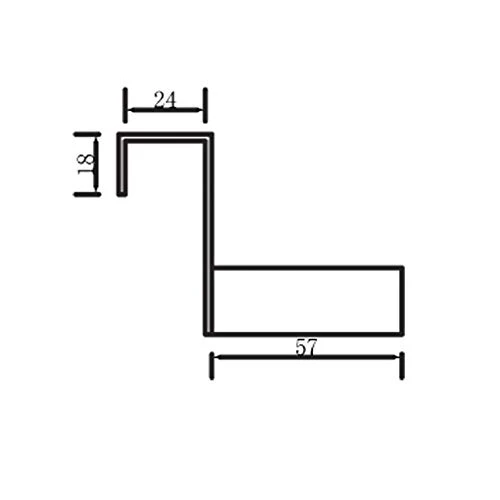 Kibath 321054 Porta Asciugamani Senza Trapani per Mobile da Bagno. Realizzato Acciaio Inox. Finitura cromata Lunghezza: 29...