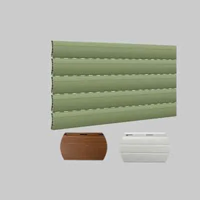 KIT STECCHE AGGIUNTIVE PER TAPPARELLA PVC 'TORINO' cm 173x27,5h, Conf. 5 pezzi - Col. Legno K1. Prezzo per Confezione.