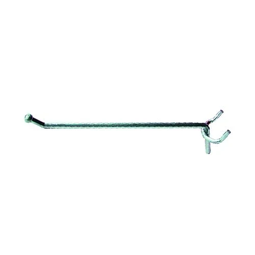 Koncreto Gancio Ferro Semplice Cm 20 Per Pannelli Portautensili Pz 6 Blister.